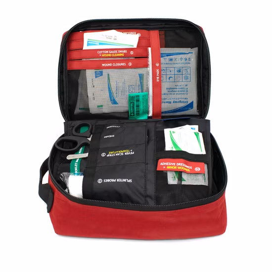 Travelling 95PCS Sos First Aid Bag for Outdoor Camping Vehicle