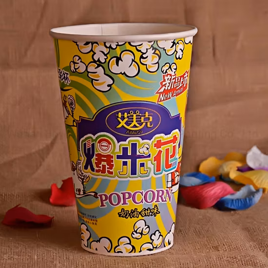 Take Away of Disposable Large Big Size Paper Food Cup Paper Container Paper Bucket