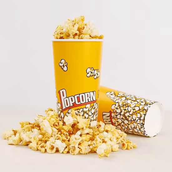 Disposable Paper Popcorn Bucket