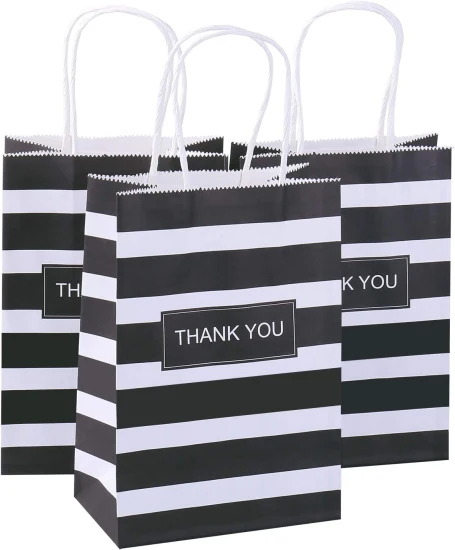 Custom Design Paper Bags with Twisted Handle for Shopping Gift Promotion