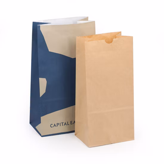 Sos Kraft Paper Bag with Handles